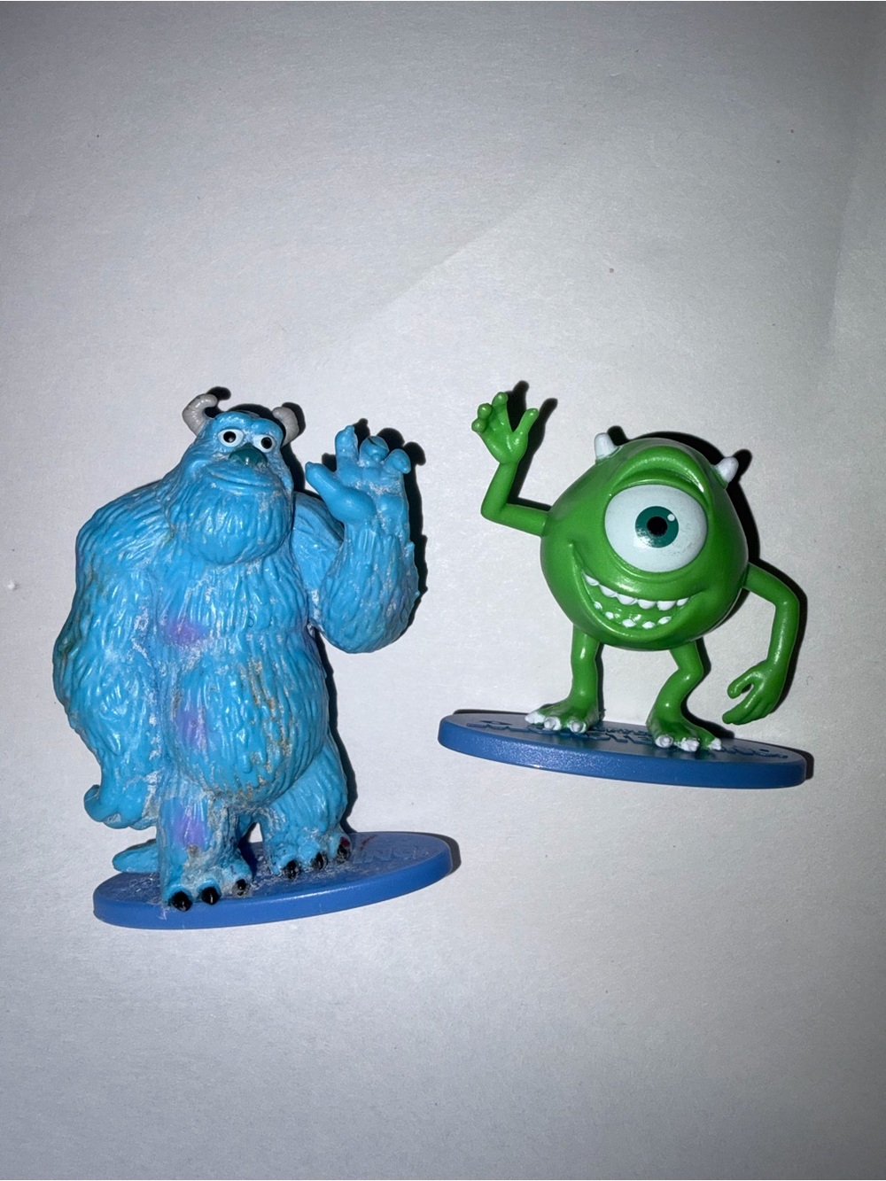 Monsters Inc Sully & Mike figures